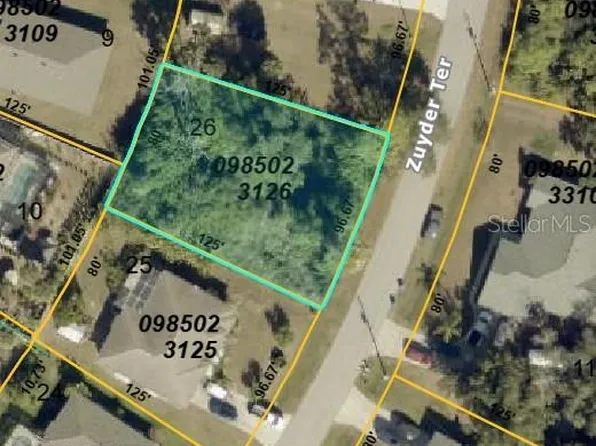 ZUYDER TERRACE LOT 26, NORTH PORT, FL 34286