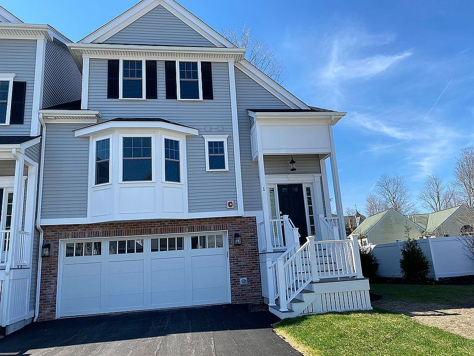 Front entrance and garage