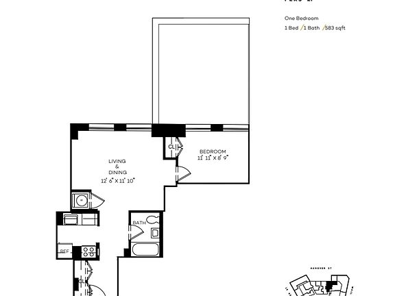 2nd image of 63 Wall St APT 2107