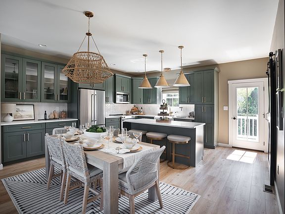 Dining Room and Classic Kitchen