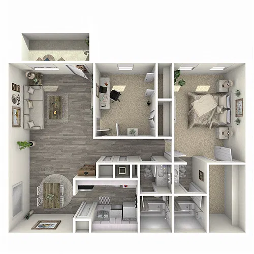 Floor plan B6