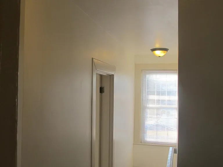 second floor hall leads to 2 bedrooms