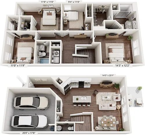 Floor plan Meadow