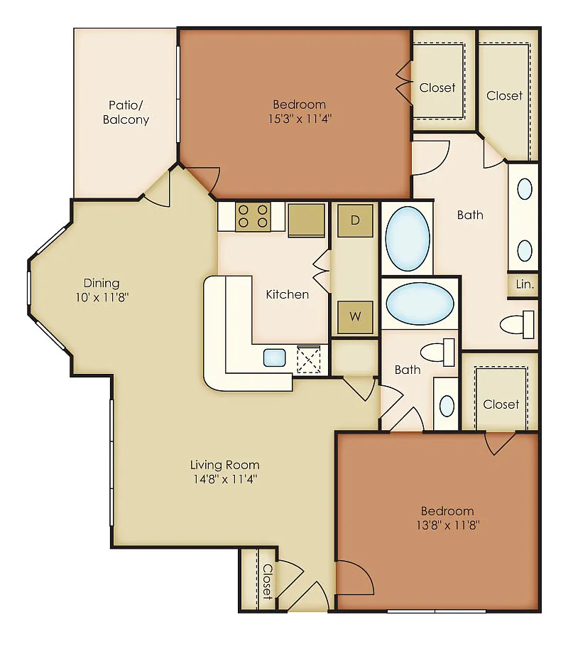 Floor plan B3