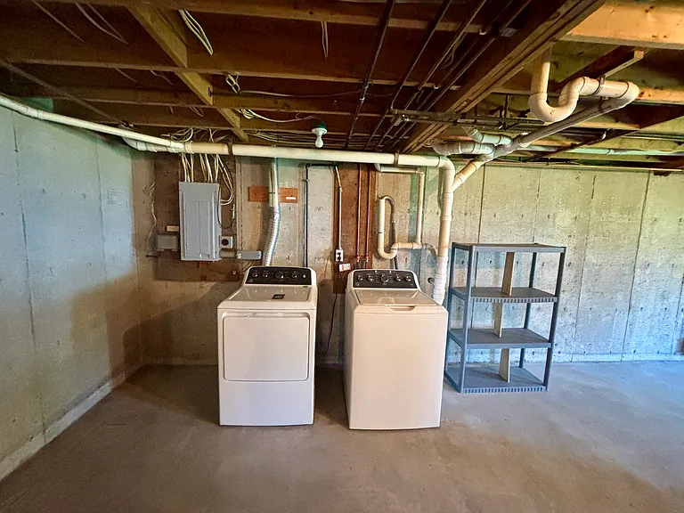 Laundry in Basement