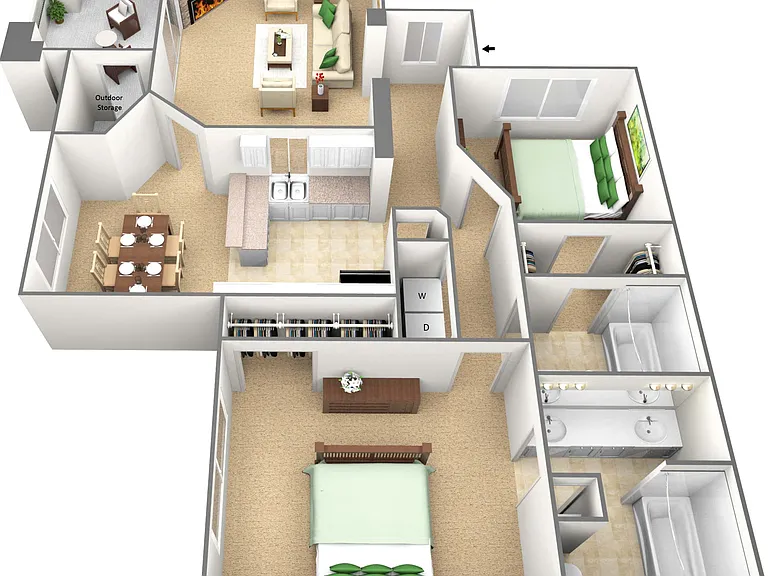 Cedar Springs Apartments — Photo 34
