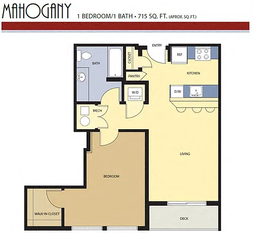 Floor plan Mahogany