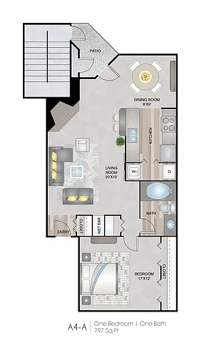 Floor plan A4-A