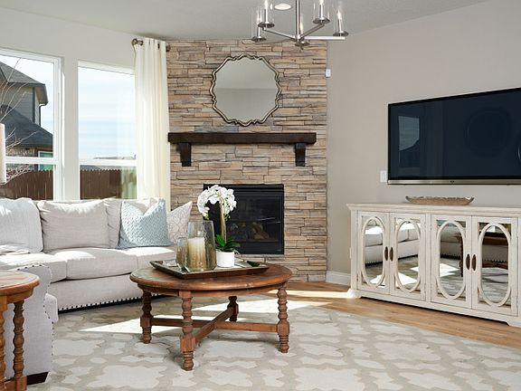 Gathering Room with Fireplace