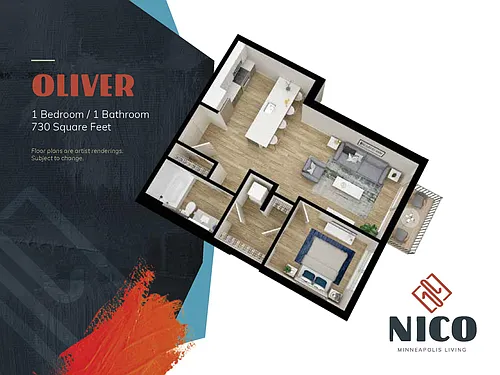 Floor plan Oliver