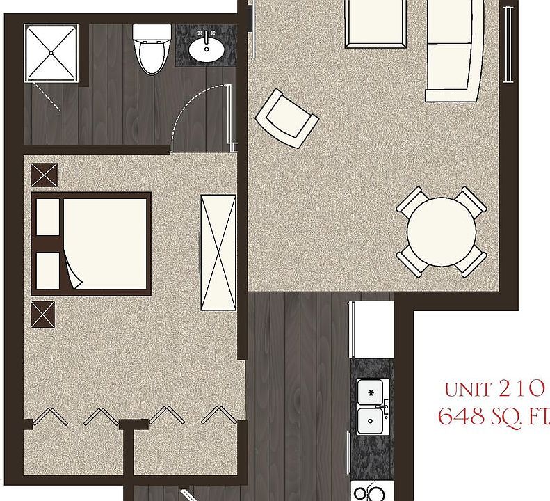 1st image of 511 N Cherry St APT 210