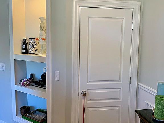 Foyer closet