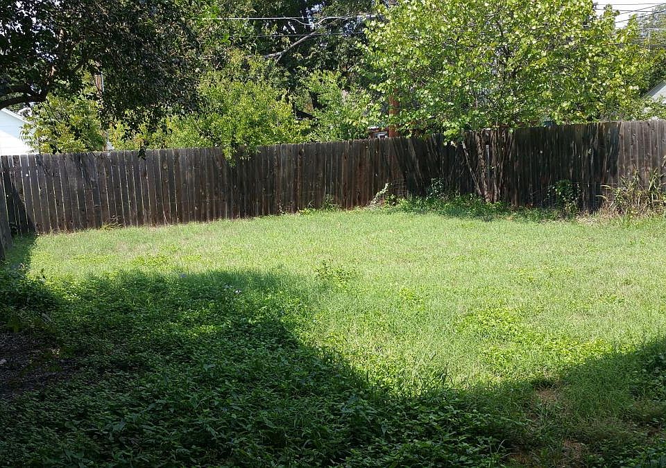 Nice size fenced yard