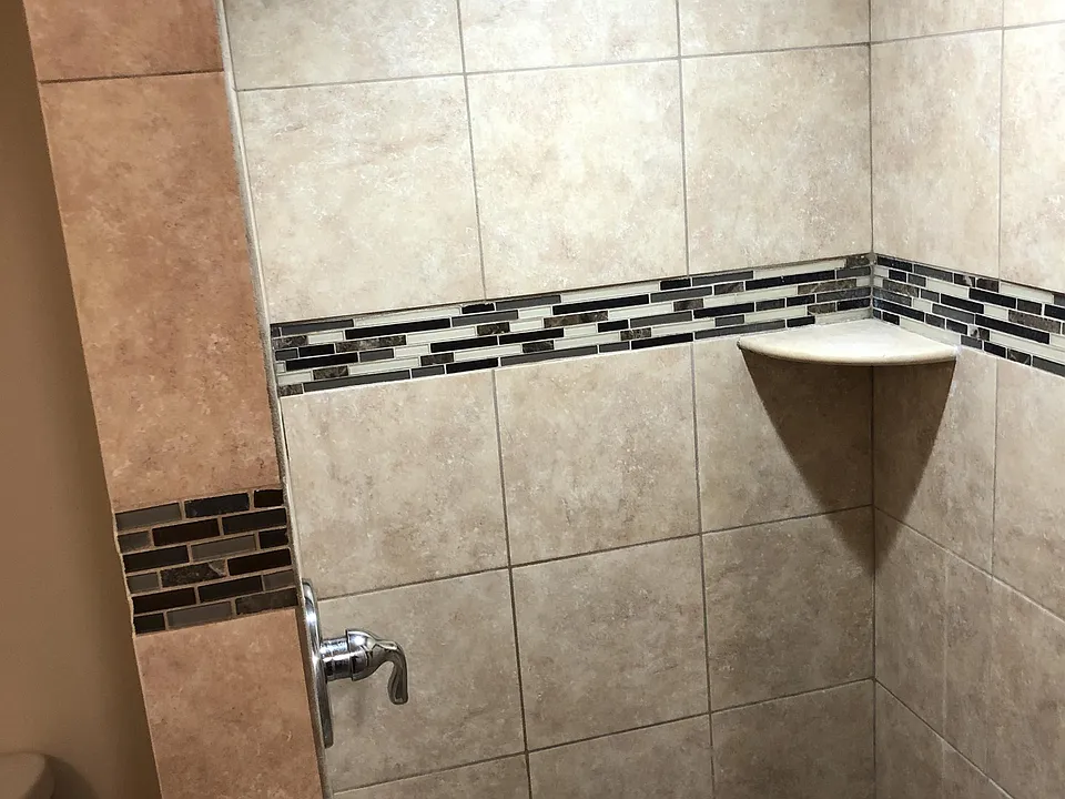 Walk in shower