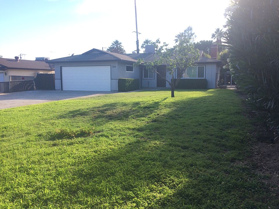 Large front yard 