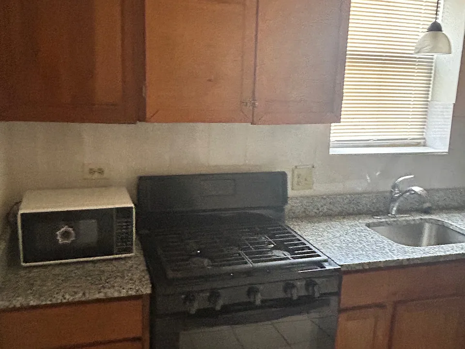 Furnished with stove