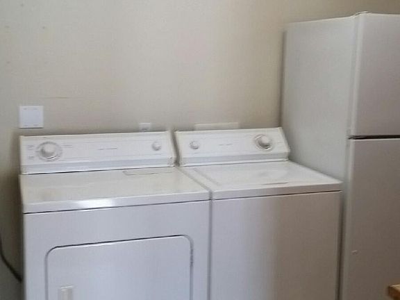 washer and dryer