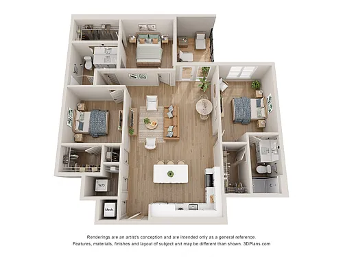 Floor plan C2B