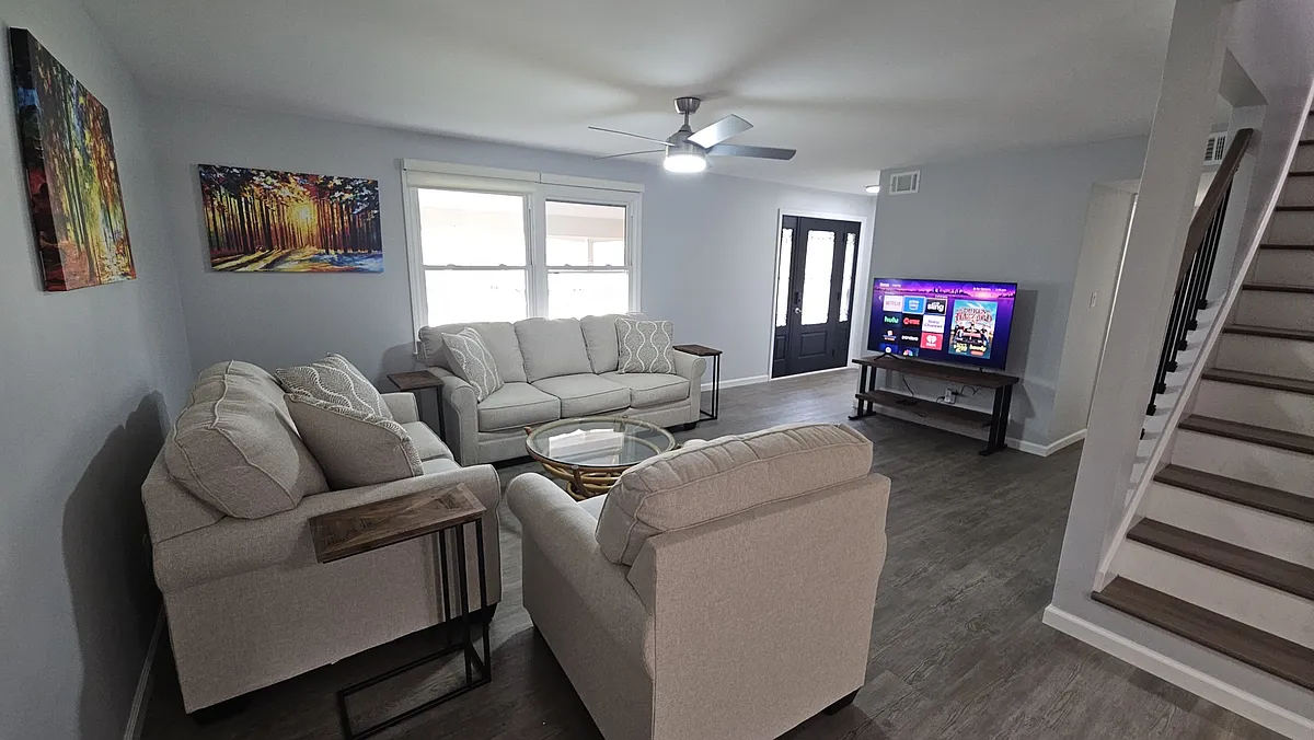 Tables in living room are great for a laptop! - 3364 Tanglewood Dr