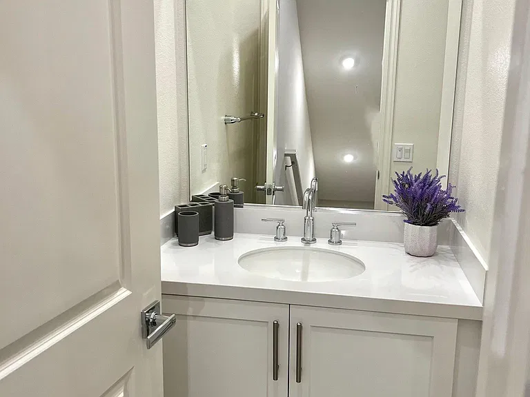 0.5 bath on second floor