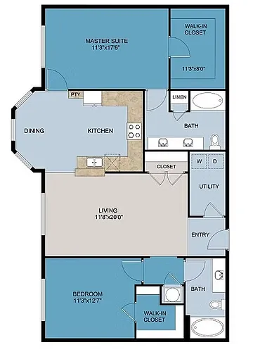 Floor plan Sundance-B1