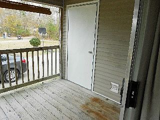 Covered deck with storage