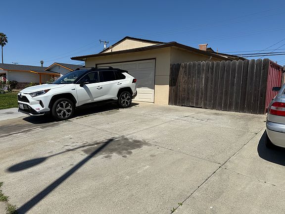 front view, side parking