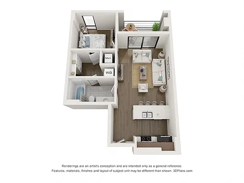 Floor plan The Current