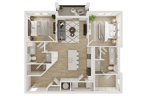 Floor plan B2B