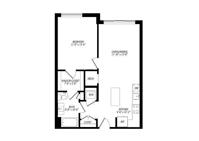 Floor plan A02A