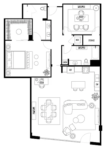 Floor plan LIVE WORK SIX