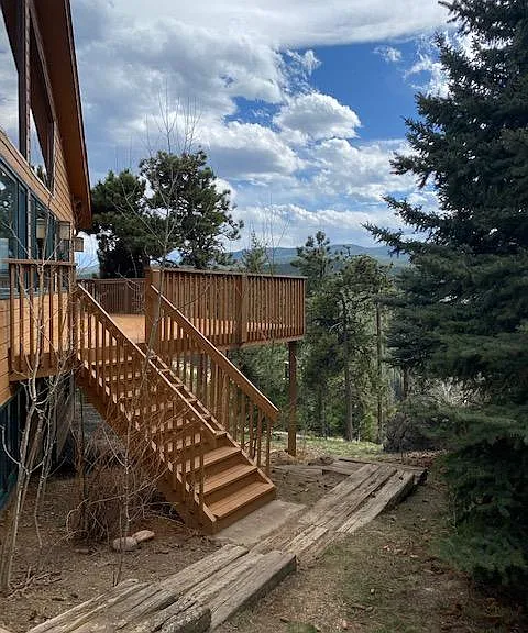 More wraparound deck to backyard