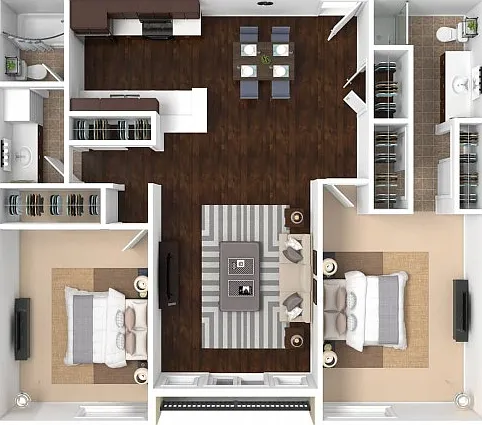 The Gallery Floorplan B The Gallery Floorplan B