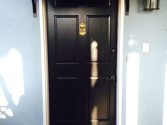 Use the speakeasy to greet guests. This unit also has a 2nd entrance/exit via the stairs in the back of the building.