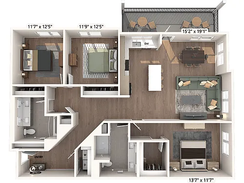 Floor plan C2U