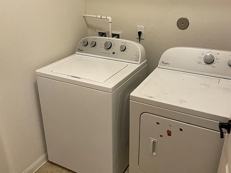 Laundry Room, washer + dryer included.