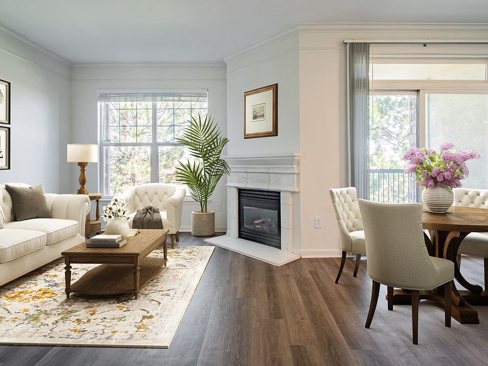 Select homes include a fireplace