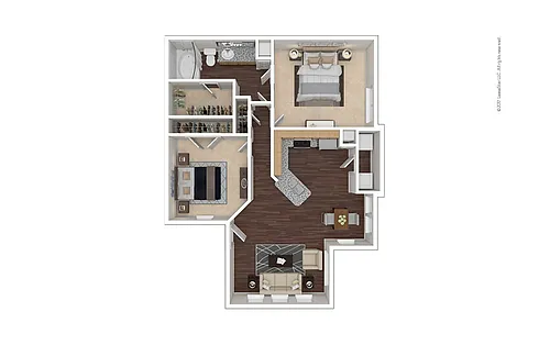Floor plan The Lonestar