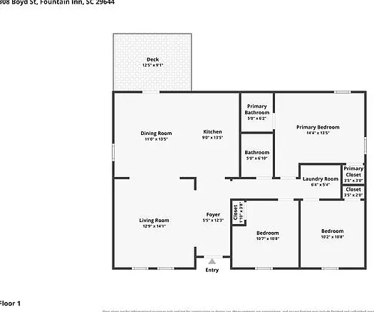 3 bed, 2.0 bath, 1100 sqft, $1,595 — Photo 2