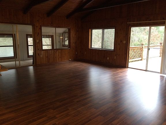View to deck and sunroom