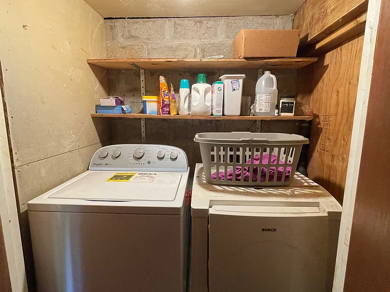 Laundry Area in Carport