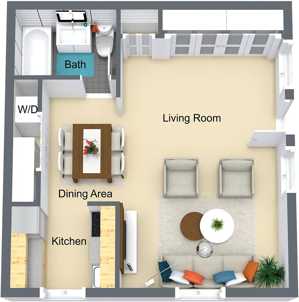 Floor plan Brookline