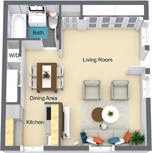 Floor plan Brookline