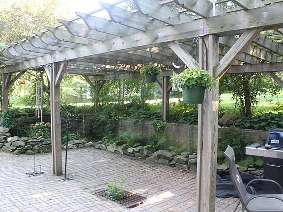 Back Patio and Pergola