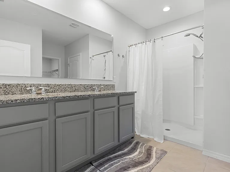 Ensuite bathroom for primary bedroom