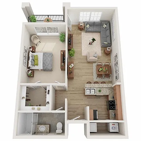 Floor plan A1