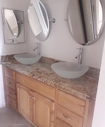 Completely updated master bathroom.