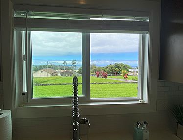 View from kitchen window