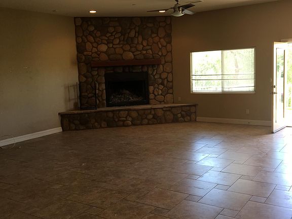 Fireplace in living room