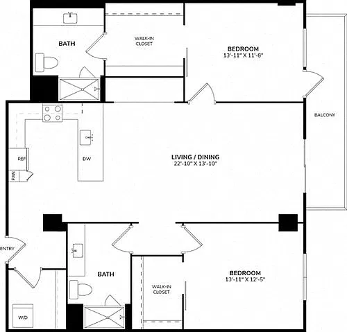 Floor plan B14